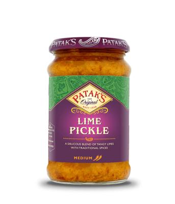 Pataks Lime Pickle Hot 283g