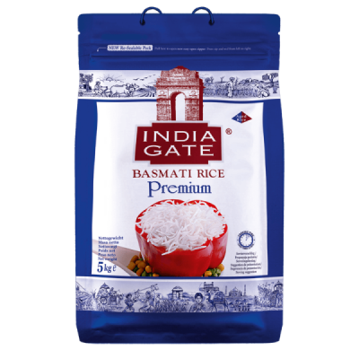 India Gate Premium Basmati Rice 5 KG