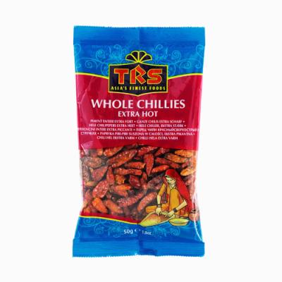 TRS Chillies Whole Extra hot 50g